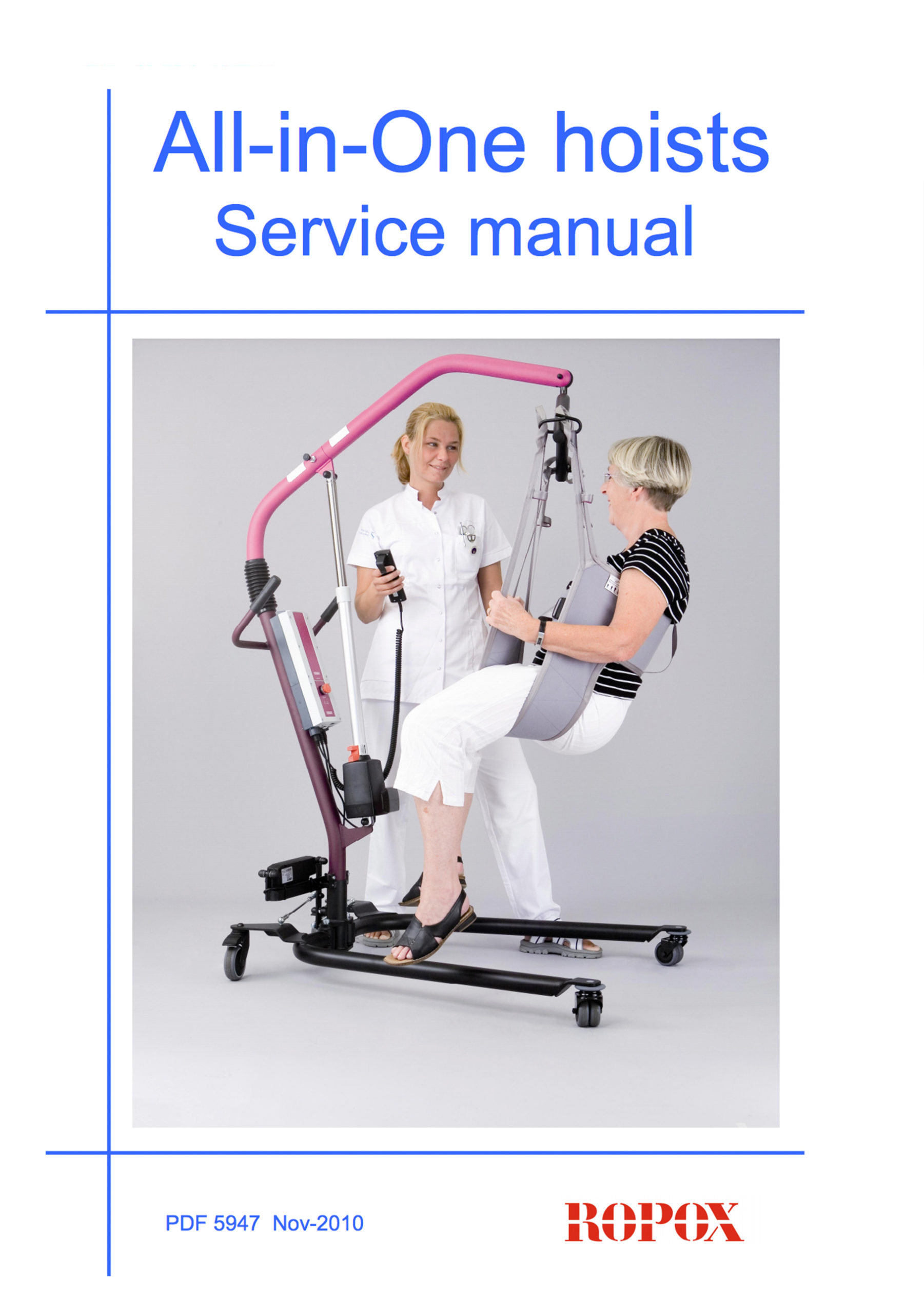 Service manual All-in-One hoists