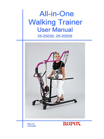 User Manual All in One Walking Trainer 