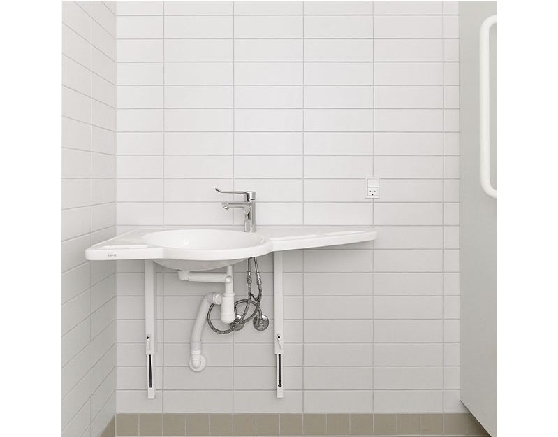 accessible washbasin