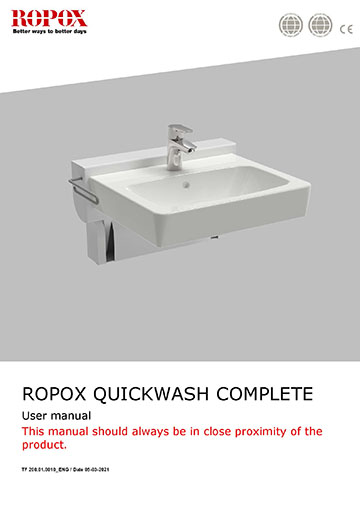 Ropox user manual - QuickWash