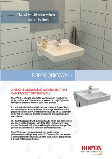 Data leaflet Quickwash