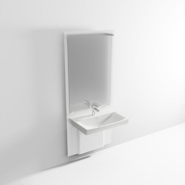 SlimLine - Adjustable Washbasin with Mirror - Image 6