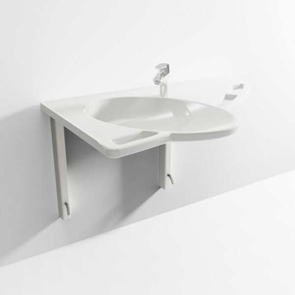 SupportLine - Height/Sideways Adjustable Washbasin - Image 7