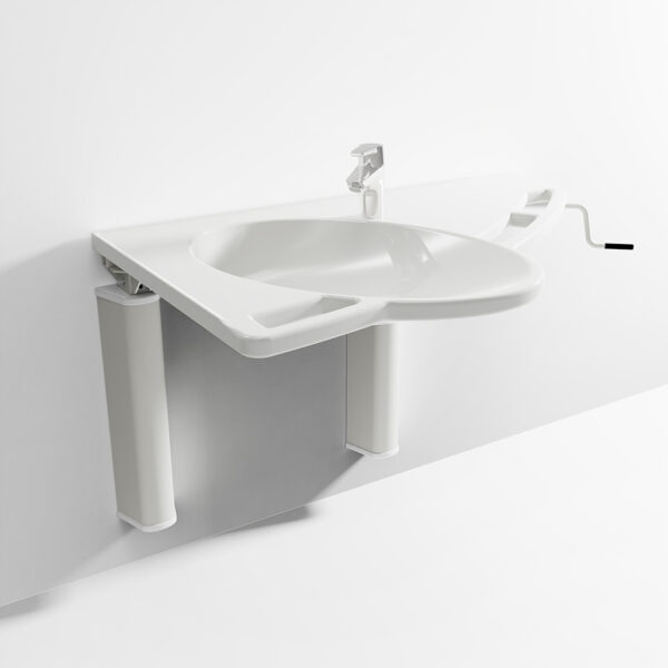 SupportLine - Height/Sideways Adjustable Washbasin - Image 5