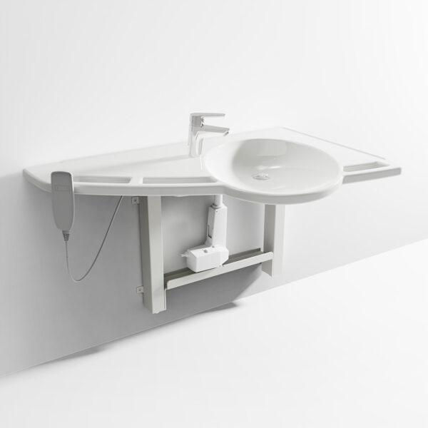 SupportLine - Height/Sideways Adjustable Washbasin - Image 2