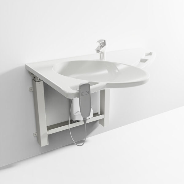 SupportLine - Height/Sideways Adjustable Washbasin - Image 3