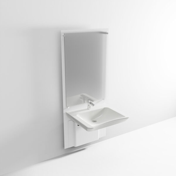 SlimLine - Adjustable Washbasin with Mirror - Image 7