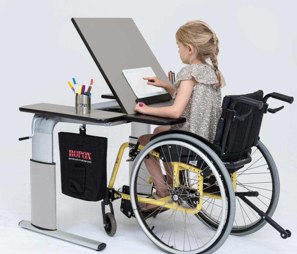vision table for wheelchair users