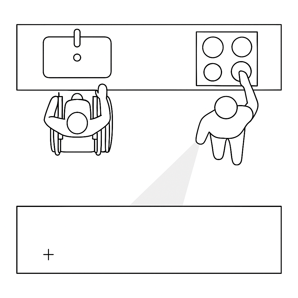 two side kitchen design layout