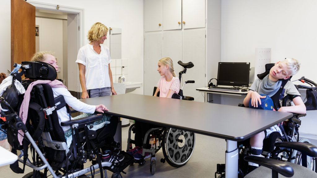wheelchair accessible table