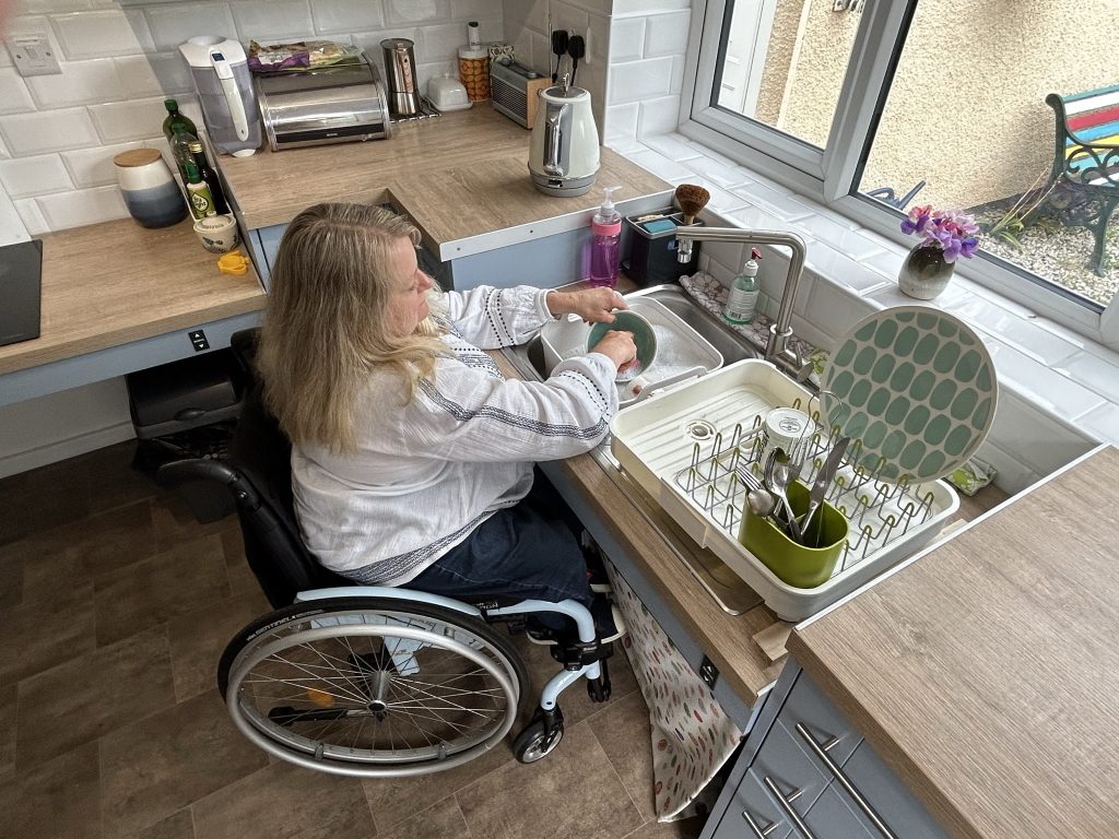 vanessa in the kitchen